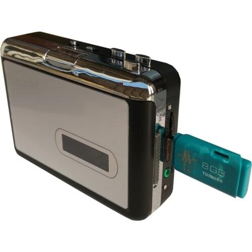 Cassette to mp3 converter capture, convert old analog video to mp3 save in USB Flash disk directly, no pc need, Free shipping