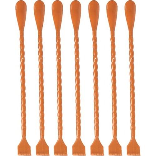 2 In 1 Multifunction Back Scratcher Shoehorn Cucurbit Shaped Anti-Slip Long Handle Shoe Horn Manual Massager Shoe Lifter Tools