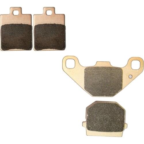 Brake Pads set for PIAGGIO VESPA NRG50 NRG 50 DD 2006 2007 2008 2009 2010 2011 2012 2013 2014 2015 / Silver Bullet (10-15)