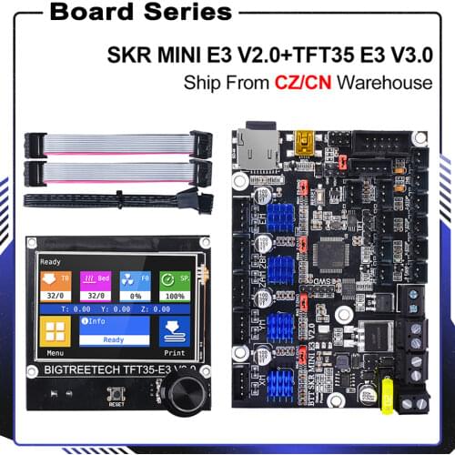 BIGTREETECH SKR MINI E3 V2.0+TFT35 E3 V3.0 Touch Screen TMC2209 3D Printer Parts For Creality Ender 3 V2 Pro Ender 5 Upgrade