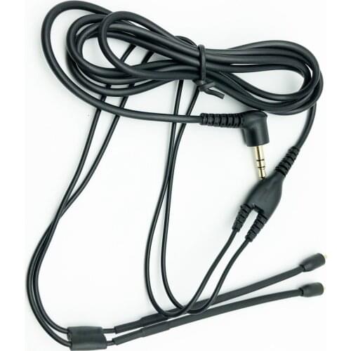 10pcs Upgraded Audio Cable Cords for Shure SE215 SE315 SE425 SE535 SE535 SE846 SE535LTD Headphone Headsets TPE Aux Line Wire