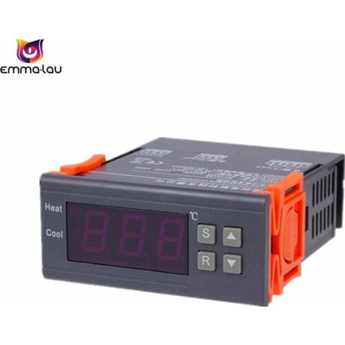 Intelligent Digital Thermostat Temperature Controller 220V 110V 24V 12V AC DC Relay Refrigeration Heating Control Switch +Sensor