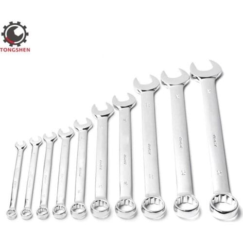 10pcs 27mm Metric Ratchet Combination Wrench Set Large Commercial Grade Drop Forged Spanners Ratcheting wrench Spanner Hand Tool