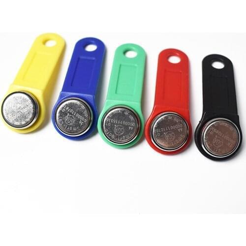 10pcs TM1991L DS1991L-F5 DS1991 Token Dallas iButton TM Card with Handle Key Tag
