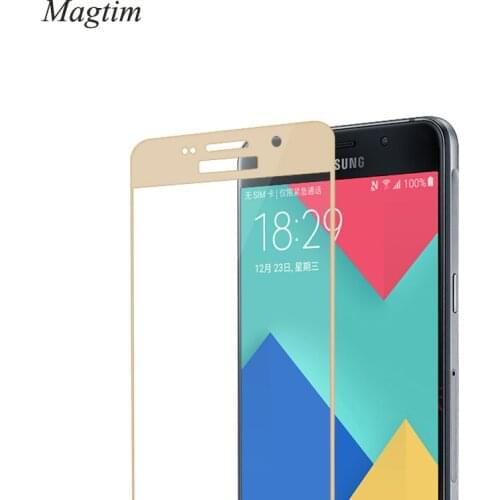 3D Tempered Glass Film For Samsung Galaxy A7 A5 A3 2016 2017 Full Cover Screen Protector Explosion Proof For Samsung S7