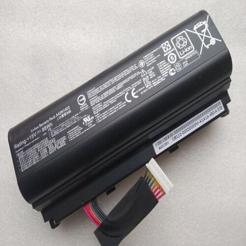 New A42N1403 Battery For ASUS ROG G751 G751JY G751JM G751JT GFX71JY GFX71JT A42LM93 A42LM93 Genuine laptop Battery 15V 88Wh
