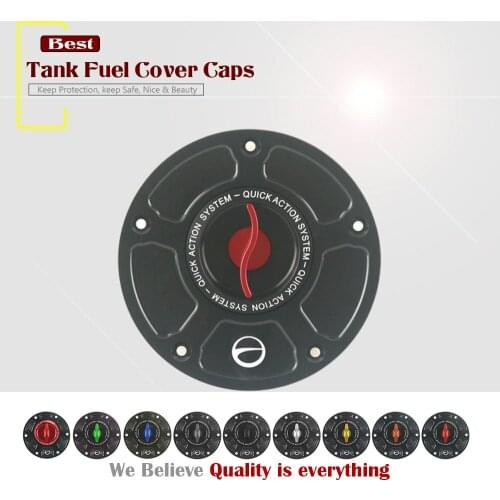 CNC Racing Aluminum Motorcycle Fuel Tank Cap Gas Cap Cover Quickly Release Keyless for HONDA CBR1000R CB1300S ST1300 CBR1100XX
