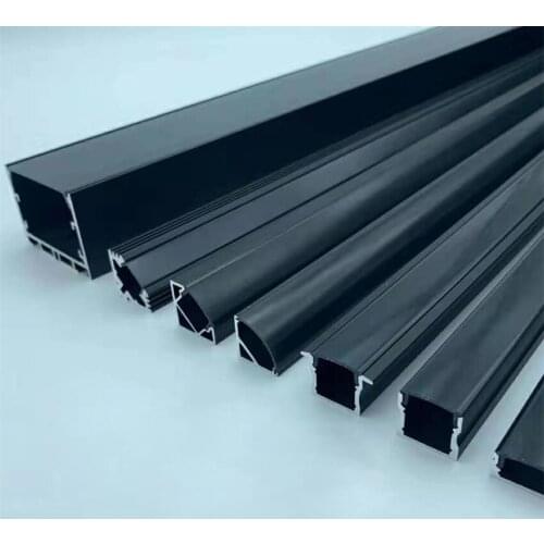 Free Shipping Hgh Quality Corner Wall Use Aluminum profiles with cover and end caps ,clips for LED strips 25pcs/lot 2m/pcs