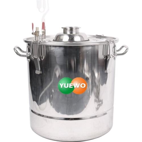 50L Liters 13Gal Home Distiller Boiler Spirits Water Alcohol Oil Stainless Steel Brew Kit Moonshine Still Wine Making