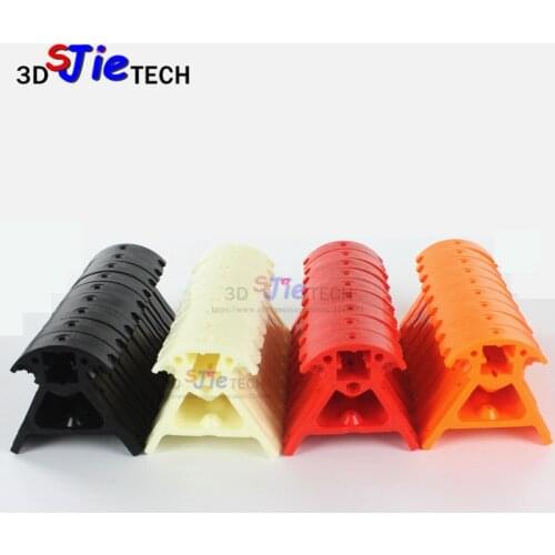 Colorful 3D Kossel printer 2020 aluminum alloy delta angle corner kit Kossel corner kit Blue Plastic injection molded parts ABS