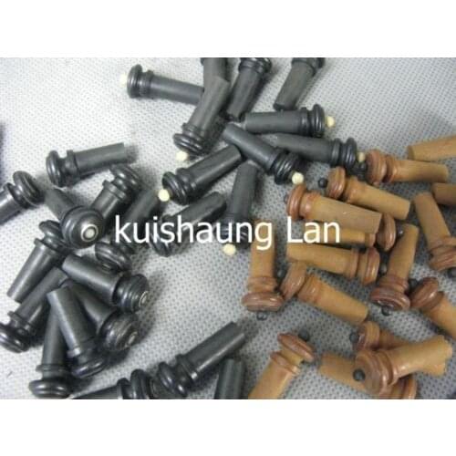 Violin part,60pcs different type jujube,ebony violin endpins