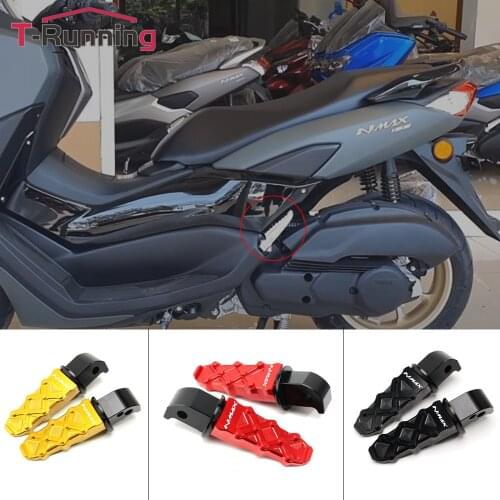 For YAMAHA NMAX 125 NMAX 125 NMAX155 2015-2020 Motorcycle Accessories Foot Pegs FootRest Footpegs Rests Pedals Accessories