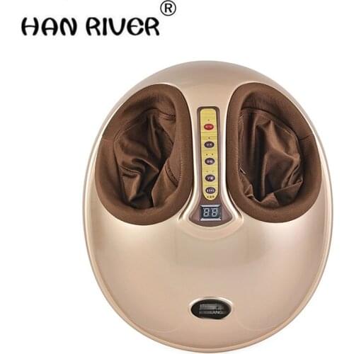 HANRIVER 220V Electric Antistress Foot Massager.cheap foot massage machine Infrared foot care device with Heating &amp Therapy