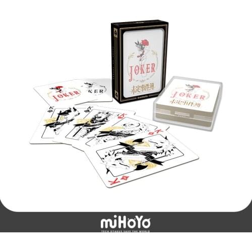 Game Tears of Themis Cosplay Poker Desk Playing Cards Anime Board Gaming Cards Creative Joker Toys Xmas Gift