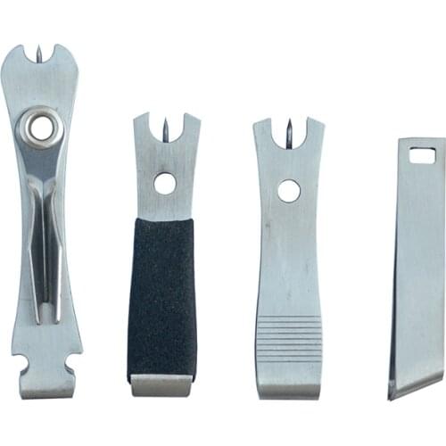 Fly Fishing Line Nippers Stainless Steel Quick Nail Knot Tying Tool Fishing Line Clipper Fishing Hook Eye Cleaner Needle