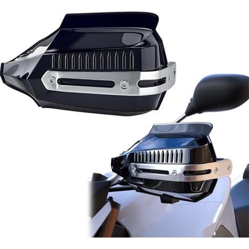 Motorcycle Hand Guard with Yellow LED Turn Signal Light Protectors Dirt Bike Light Bar Universal