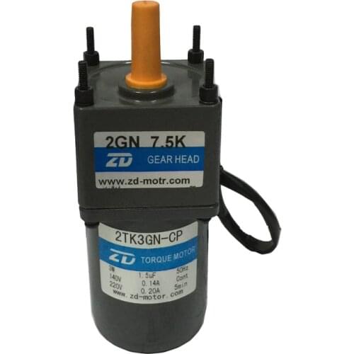 Original new Supply medium torque motor / 3W 220V AC motor / 2TK3GN-CP-2GN 25K coil material