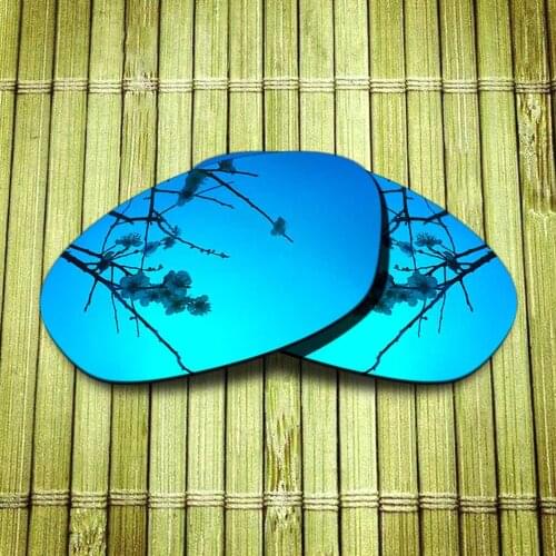 Polarized Replacement Lense For-Oakley Twenty 2012 Sunglasses Frame True Color Mirrored Coating - Blue Options