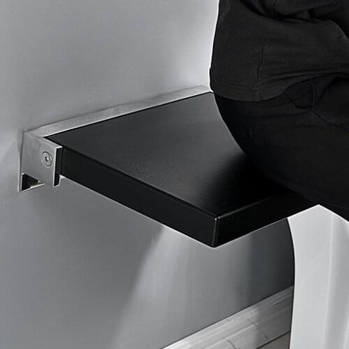 Bathroom folding stool Porch Wall mounted Against the wall Changing shoes Wall stool Shower Seat old people Load bearing