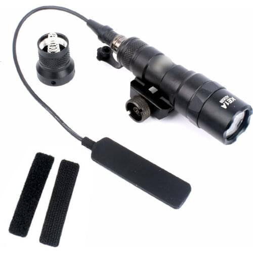 Tactical M300 M300B MINI Scout Light Outdoor Rifle Hunting Flashlight 400 lumen Weapon Light LED Lanterna Fit 20mm Rail