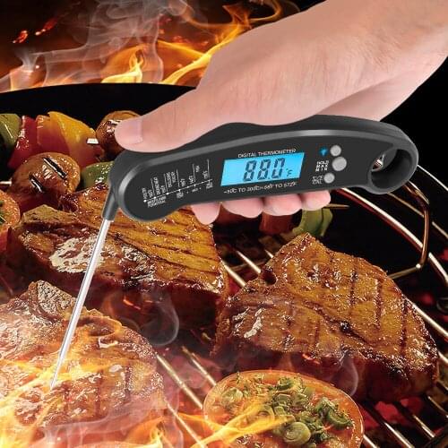 Meat Food Thermometer Waterproof BBQ Kitchen Cooking Tools Probe Water Milk Oil Liquid Oven Digital Temperaure Sensor