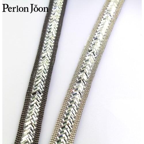 1 yard 1.6 cm combination hot drilling V-shaped trim clothing accessories clothes shoes hat decoration hot drilling TR002