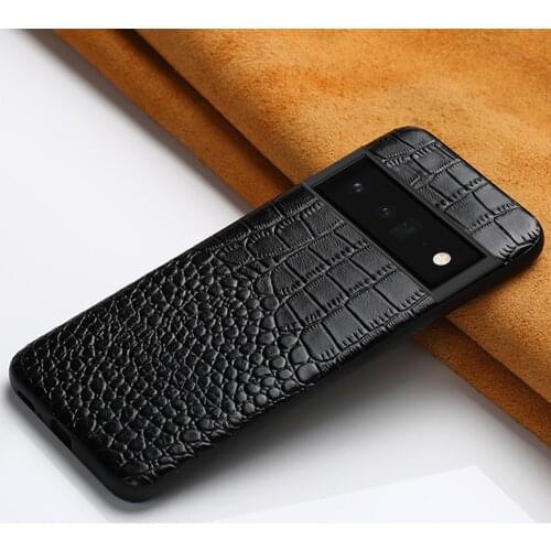 LANGSIDI GenuineLeather phone case For Google pixel 5 shockproof back cover For Google pixel 4a 5G pixel 4 fundas handmade