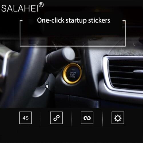 For Mazda Cx4 Cx5 Aexla Atenza Stylish Engine Ignition Start Modification Decoration Special One-click Start Button Sticker