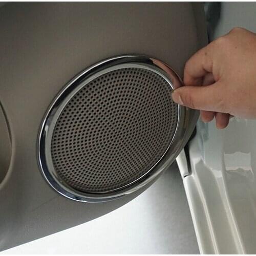 For Nissan Versa Sedan hatchback note SR 2014 2015 ABS 4 doors sound unit Cover Car accessories