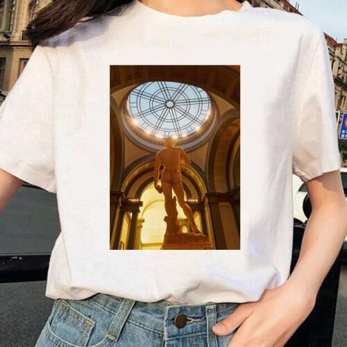 Summer T shirt Female T-shirt Ulzzang Woman Clothing Women New Fun Harajuku Womens Casual Tee Tops