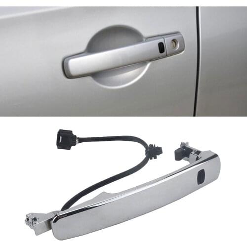 Smart Entry Exterior Door Handle Front Left Driver Side for Nissan ROGUE 10-13 Door Trim Cover Car Accessories