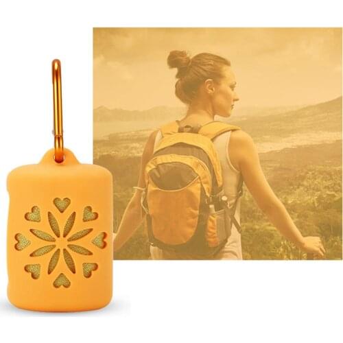 Durable Cooling Towel Portable Silicone Towels Carry Box Outdoor Sports Soft Quick Dry Cooling Towel for Hiking and Travel