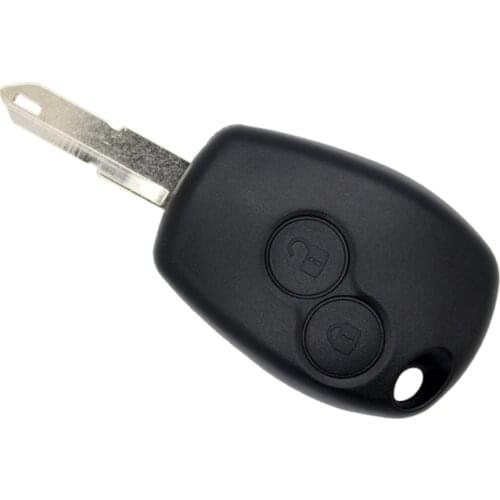 Uncut Flip Folding Car Key Shell Replacement Case 2 Buttons for Renault Duster Logan Fluence Clio Kangoo Sandero