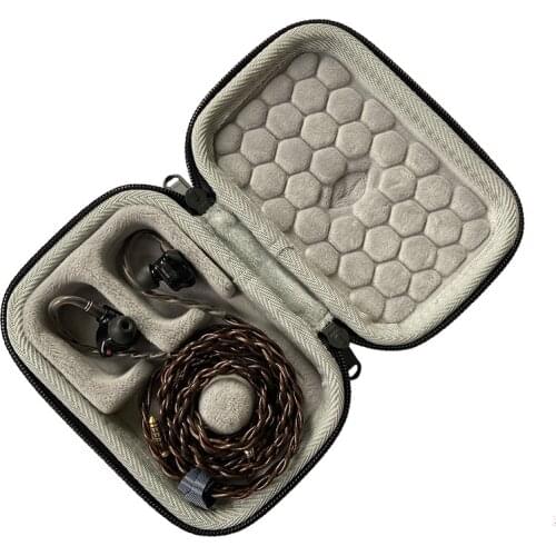 Storage Box Hard Shell Portable Bag Cover for Customized Earbud Headphones Earphone IER-M7 M9 Z1R XBA-N3AP