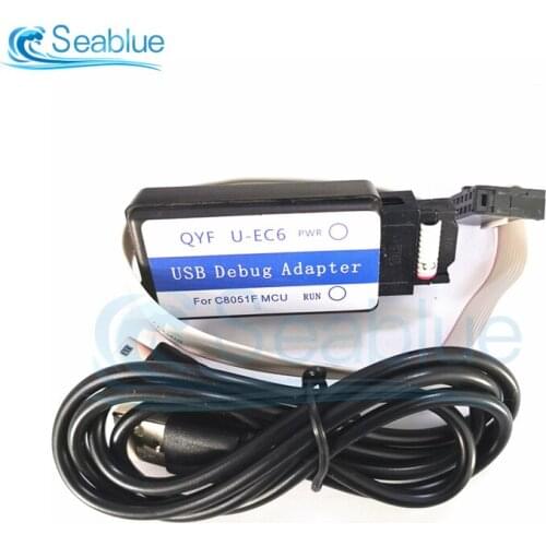 1 Set U-EC6 USB Universal Emulator Compatible With C8051 Full Range Of MCUs Installation Free Driver