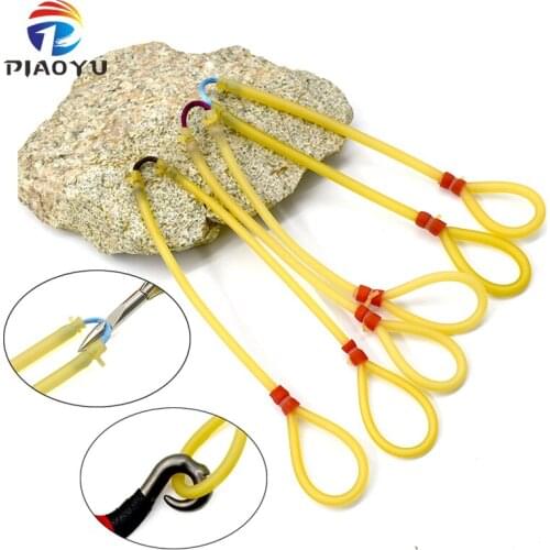1745/2050/3060 Rubber Band Shooting Fish Dragging Rubber Band Strong Fish Slingshot Natural Rubber Fish Dart Hunting Fishing