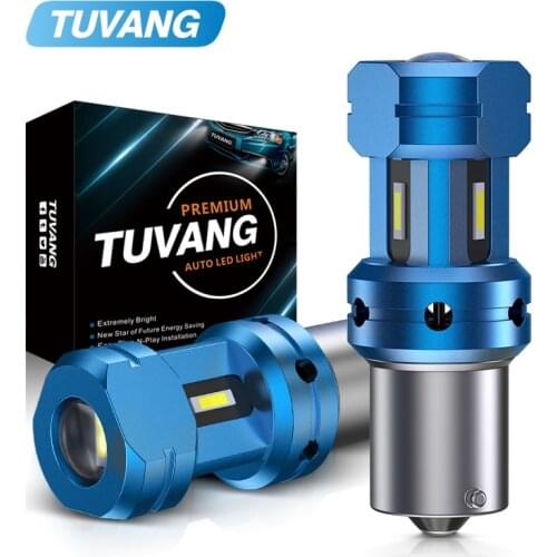 2x T20 LED W21W 1156 7443 P21W BAY15D Led Bulb WY21W 7440 Car Signal Lamp Brake Reverse DRL Lamp For Lada Kalina Granta Vesta