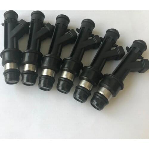 6PCS Fuel Injector 25166922 For Isuzu Rodeo Honda Passport Acura 3.2L 3.5L V6