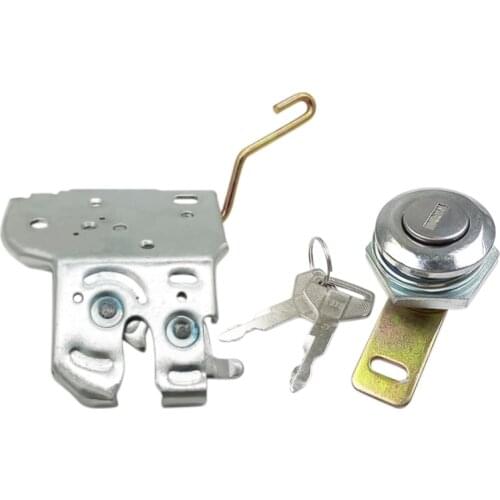 Excavator accessories For Kobelco SK60 65 75-8 Excavator Rear cover lock Engine cap lock Bonnet catch Hood lock High-quality