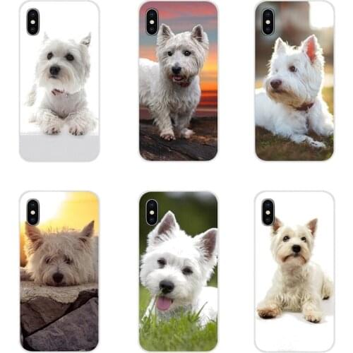 For Samsung A10 A30 A40 A50 A60 A70 M30 Galaxy Note 2 3 4 5 8 9 10 PLUS Accessories Phone Shell Covers Terrier Westie Dog