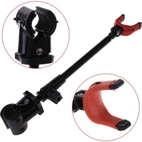 Fishing Rod Holder Extend Stretched Pole Stand Carbon Fiber Telescopic Brackets
