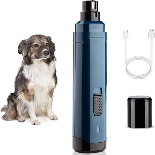 Electric Dog Nail Clippers Pet Nail Scissors Grinder For Dog Cat Claw Grooming Trimmer Cutters Beauty Nail Mill Pet Supplies