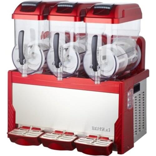 Hot sale Ice 3 tanks Slusher Cold Drink Dispenser maker machine