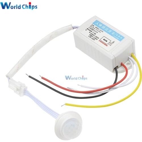 220V Human Motion Body Infrared IR Sensor Automatic Light Switch Intelligent Lamps Controller Sensors For The Corridor Stairs