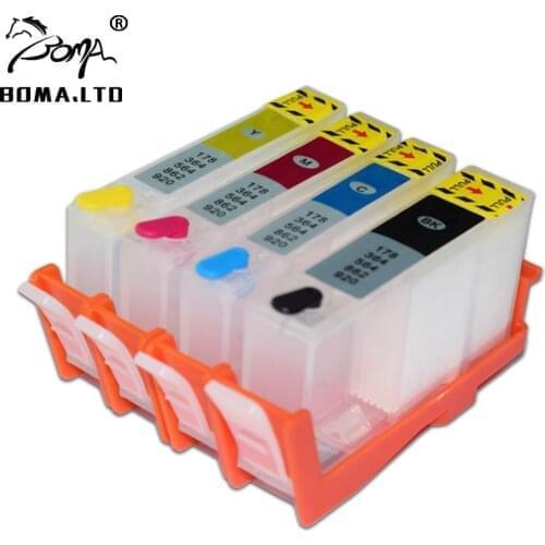BOMA.LTD 364 178 564 862 Ink Cartridge For HP Photosmart B209 B209a B209b B210 B210b B210C B211 B110C B110E CN246B CN247B CN220B