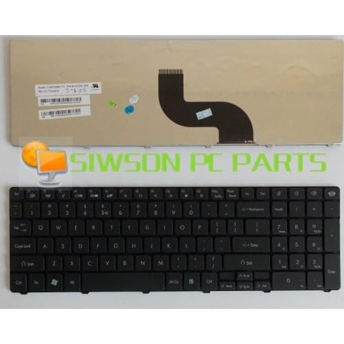 Laptop Keyboard for Acer / Emachine / Gateway ZQ2 ZR7 ZYB US Version Layout