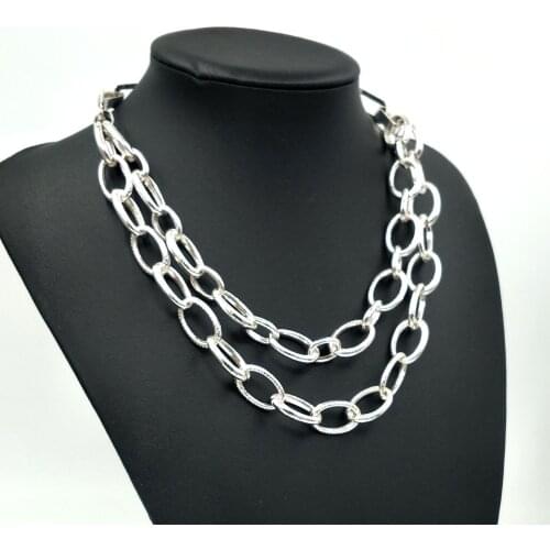 Costume gold chain necklace chunky costume chain necklace jewelllery no tarnish necklace
