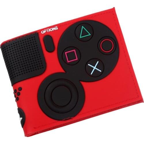 Pretty cool Game Playstation 4 Control Shape Wallet Credit Card Holder Wallet Bifold ID Cash Coin Purse Clutch