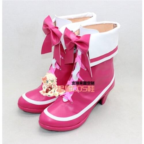 Pretty Cure Suite Precure Cure Melody Girls Cosplay Shoes Boots X002