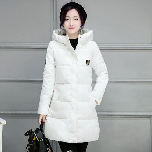 2018 Cotton Polyester Zipper Slim Standard Full Flocking Rushed New Arrival Clothes Jacket Long Woman Loose Coat